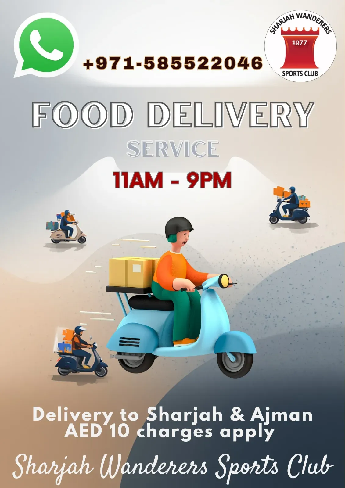 FOOD DELIVERY SERVICE.